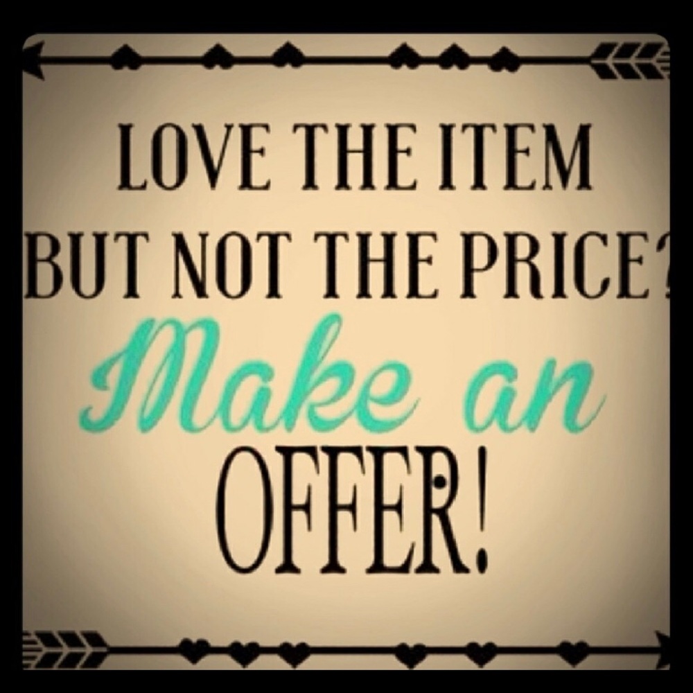 Make me an offer on anything in my closet